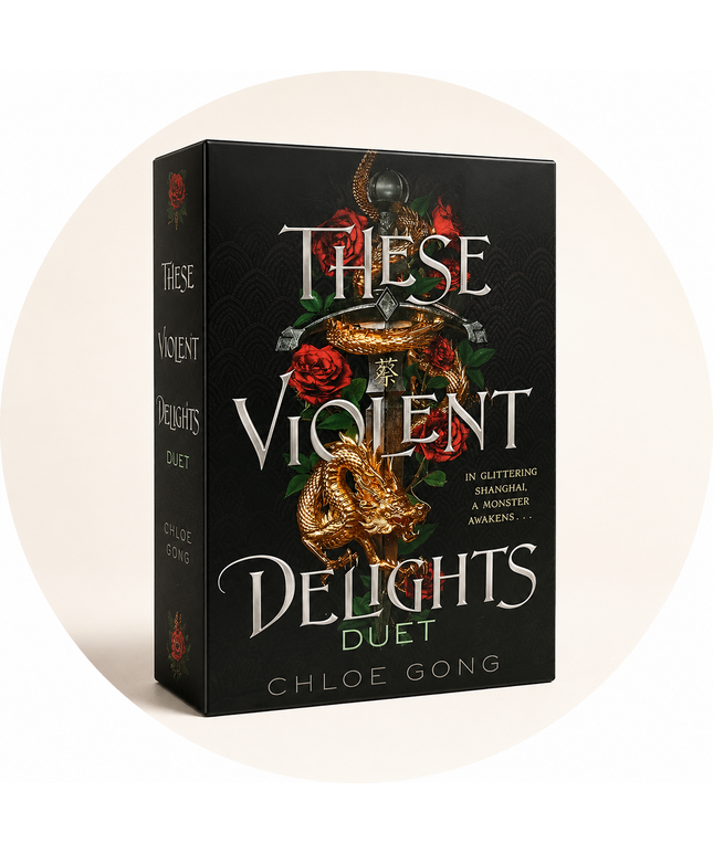 These Violent Delights Duet By Chloe Gong 2 Hardcover Book Set