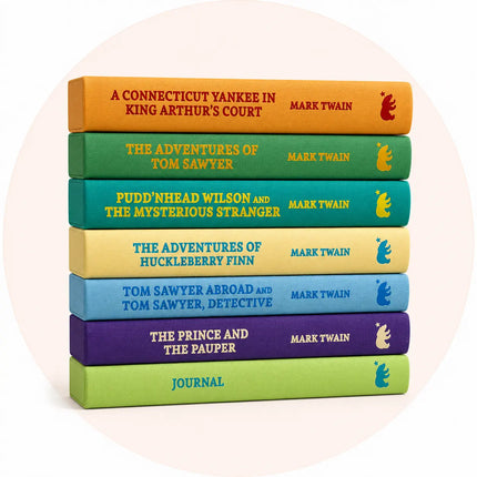 Mark Twain Collection 7 Book Set Hardcover