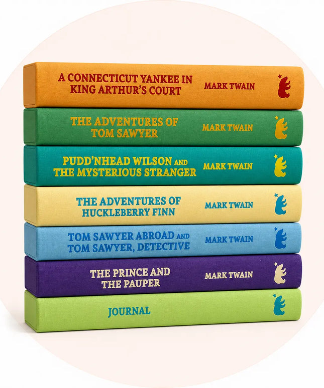 Mark Twain Collection 7 Book Set Hardcover