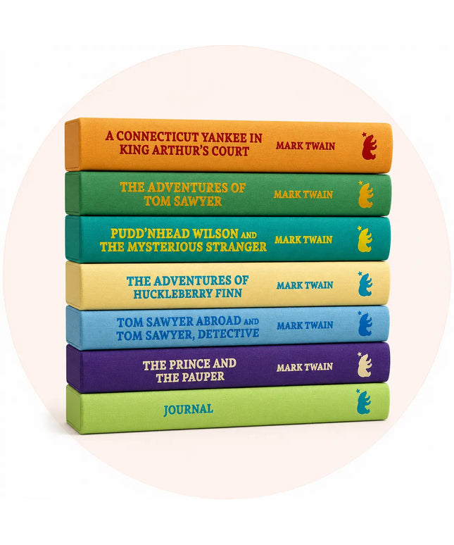 Mark Twain Collection 7 Book Set Hardcover