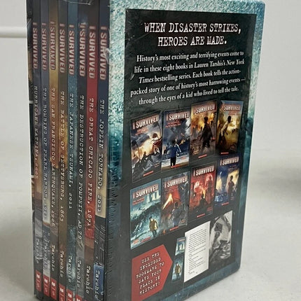 I Survived 8 Thrilling Stories By Lauren Tarshis