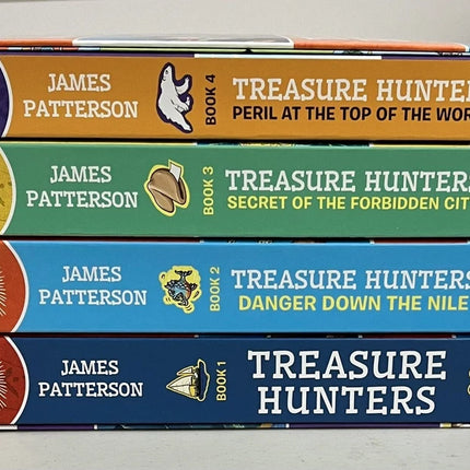 Treasure Hunters 4 Book Boxed Set