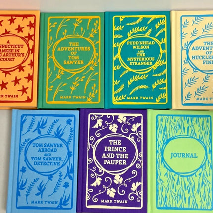 Mark Twain Collection 7 Book Set Hardcover