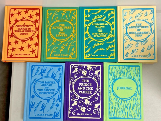 Mark Twain Collection 7 Book Set Hardcover