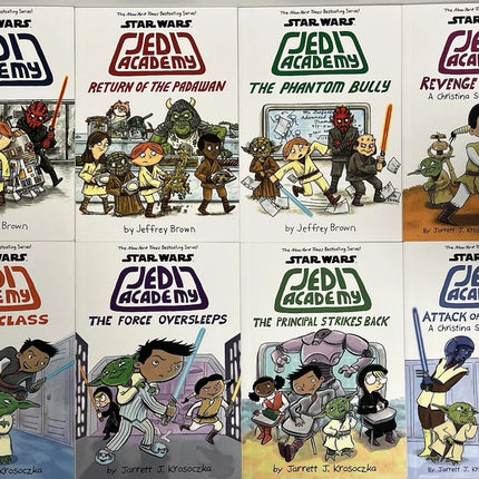 Star Wars Jedi Academy Hyperspace 8 Book Set Brand New No Boxbo