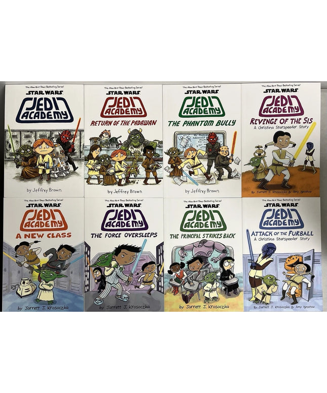 Star Wars Jedi Academy Hyperspace 8 Book Set Brand New No Boxbo