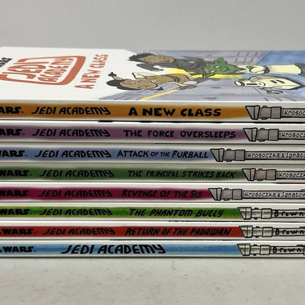 Star Wars Jedi Academy Hyperspace 8 Book Set Brand New No Boxbo