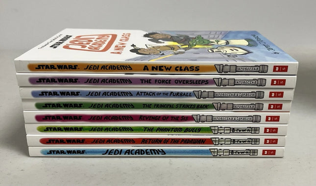 Star Wars Jedi Academy Hyperspace 8 Book Set Brand New No Boxbo